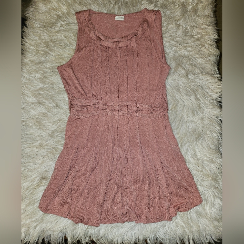 ~~One September Pink Flowy Detailed Top – Size Medium~~